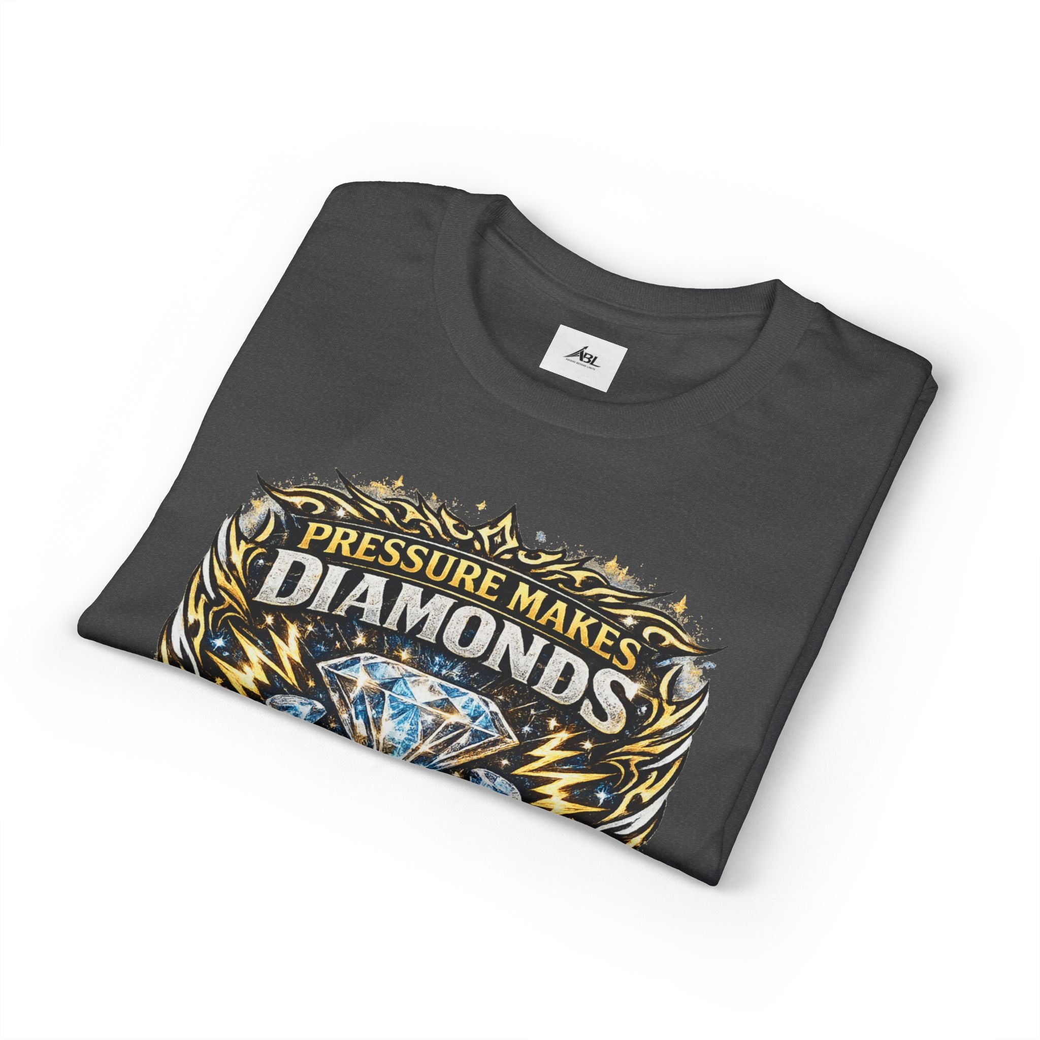 Pressure Makes Diamonds T-Shirt — Motivational Inspirational Graphic Tee