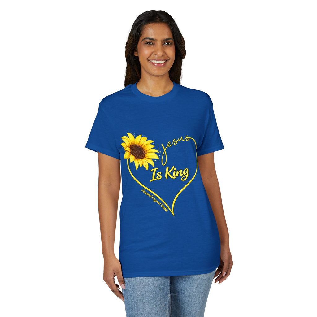 Jesus Is King Sunflower T-Shirt