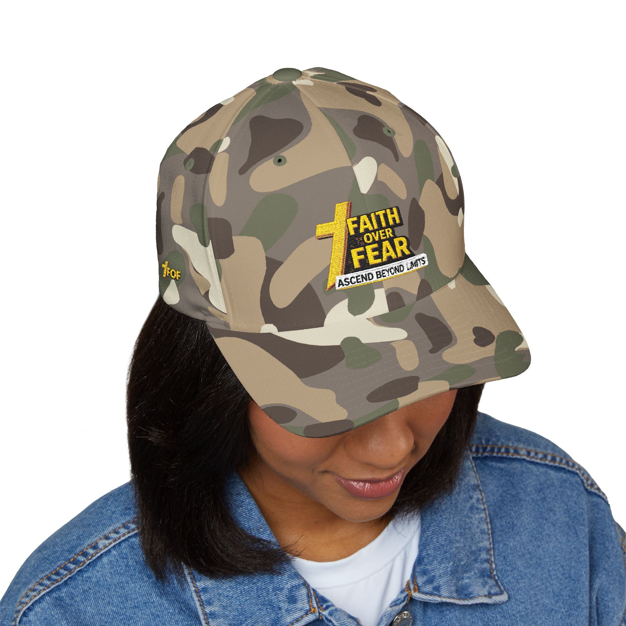 Faith Over Fear Embroidered Cap