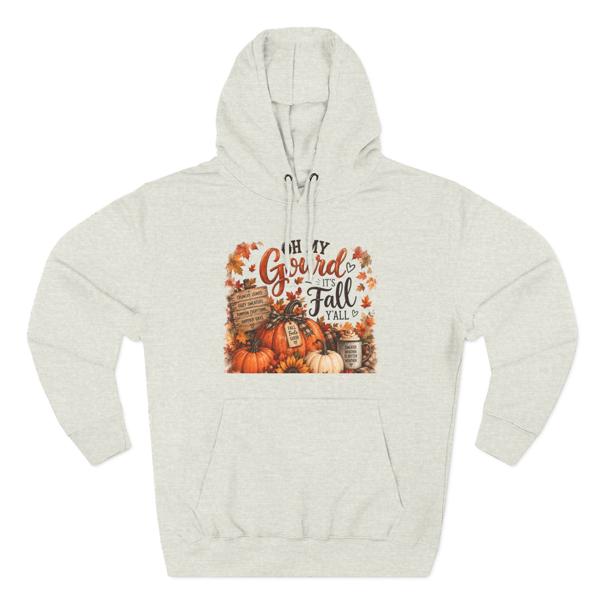 Oh My Gourd, It's Fall — Harvest Pumpkin Hoodie