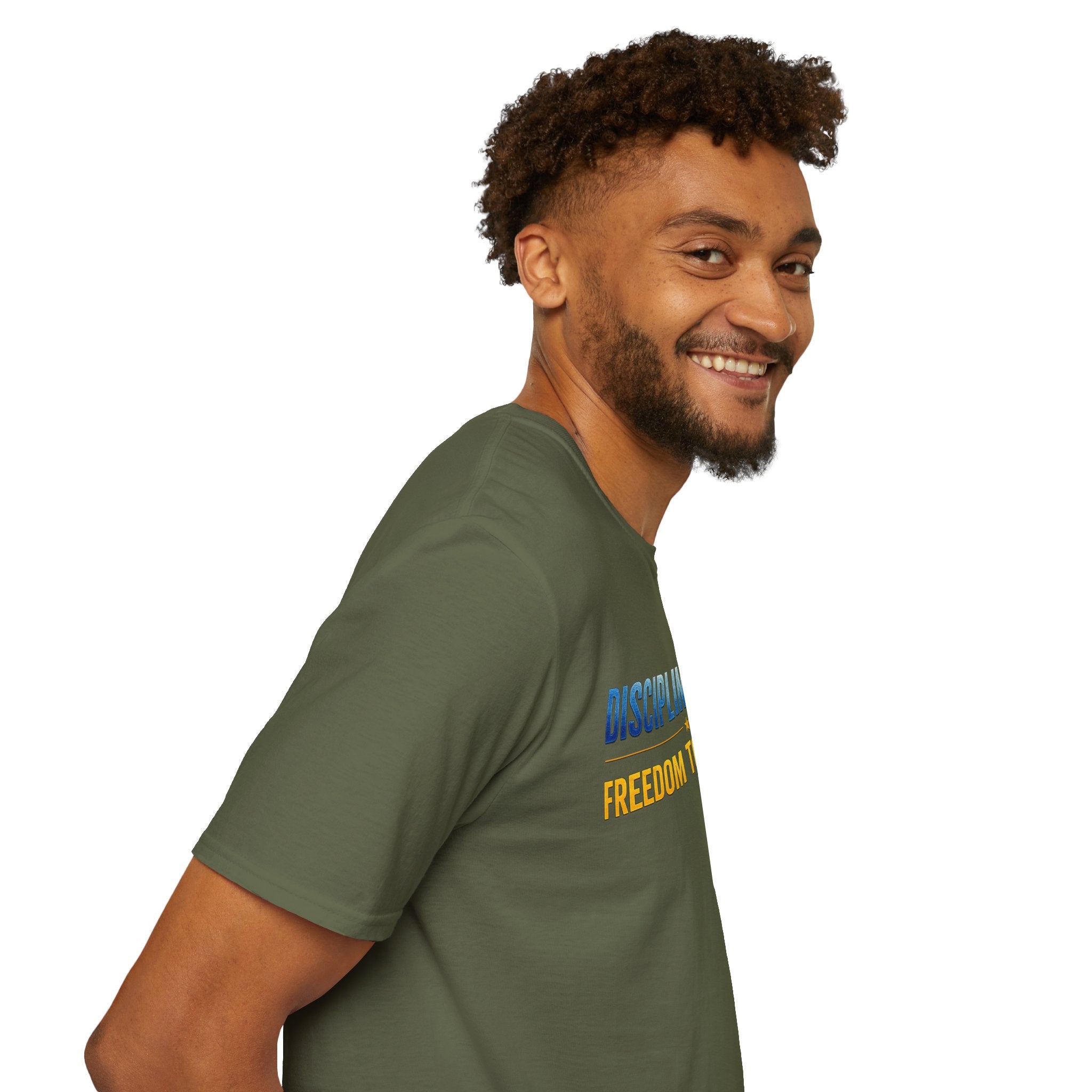 Discipline Today, Freedom Tomorrow T-Shirt — Legacy Mindset Lion Graphic