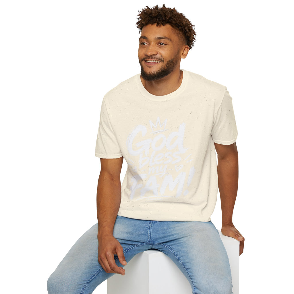 God Bless My Fam T-Shirt — Faith-Based Family Graphic Tee