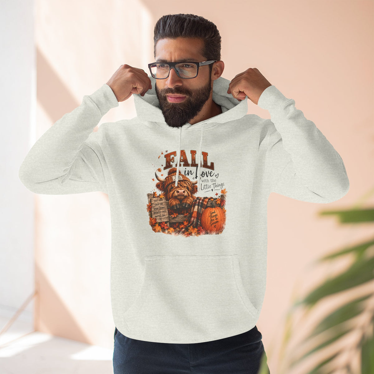 Fall in Love — Autumn Pumpkin Dog Hoodie