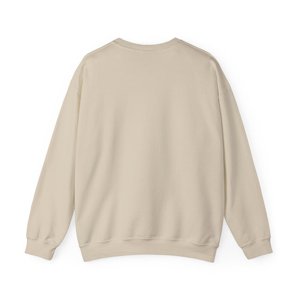 Crewneck Sweatshirt — “Fall in Love with the Journey of Becoming the Best Version of You” Floral Inspirational Pullover
