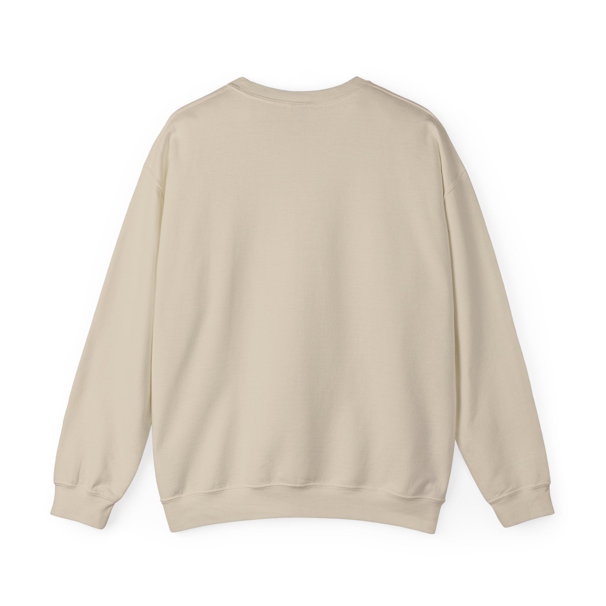 Crewneck Sweatshirt — “Fall in Love with the Journey of Becoming the Best Version of You” Floral Inspirational Pullover