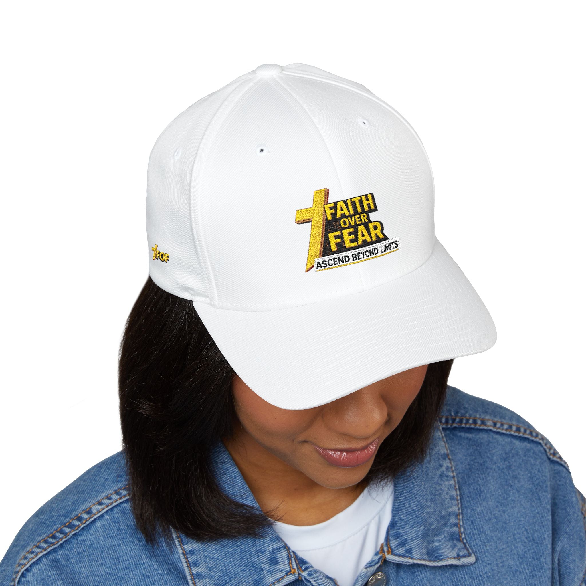 Faith Over Fear Embroidered Cap