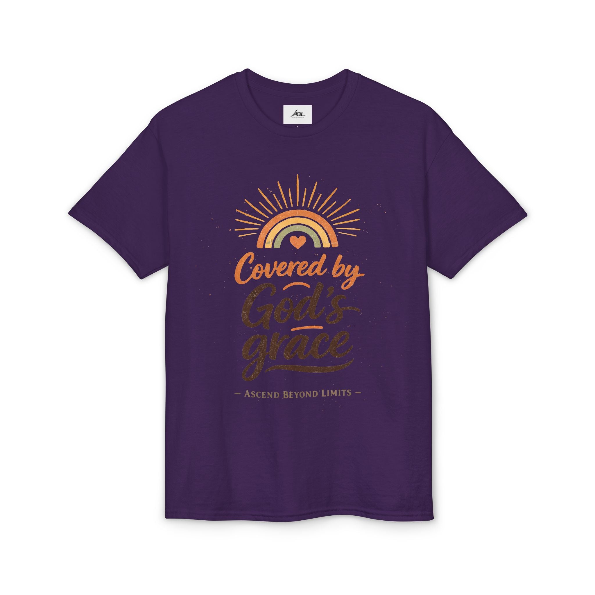 Covered by God's Grace T-Shirt — Christian Faith Inspirational Tee