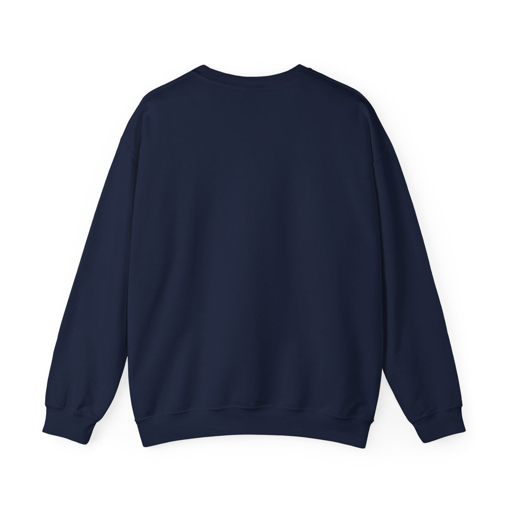 Crewneck Sweatshirt — “Fall in Love with the Journey of Becoming the Best Version of You” Floral Inspirational Pullover