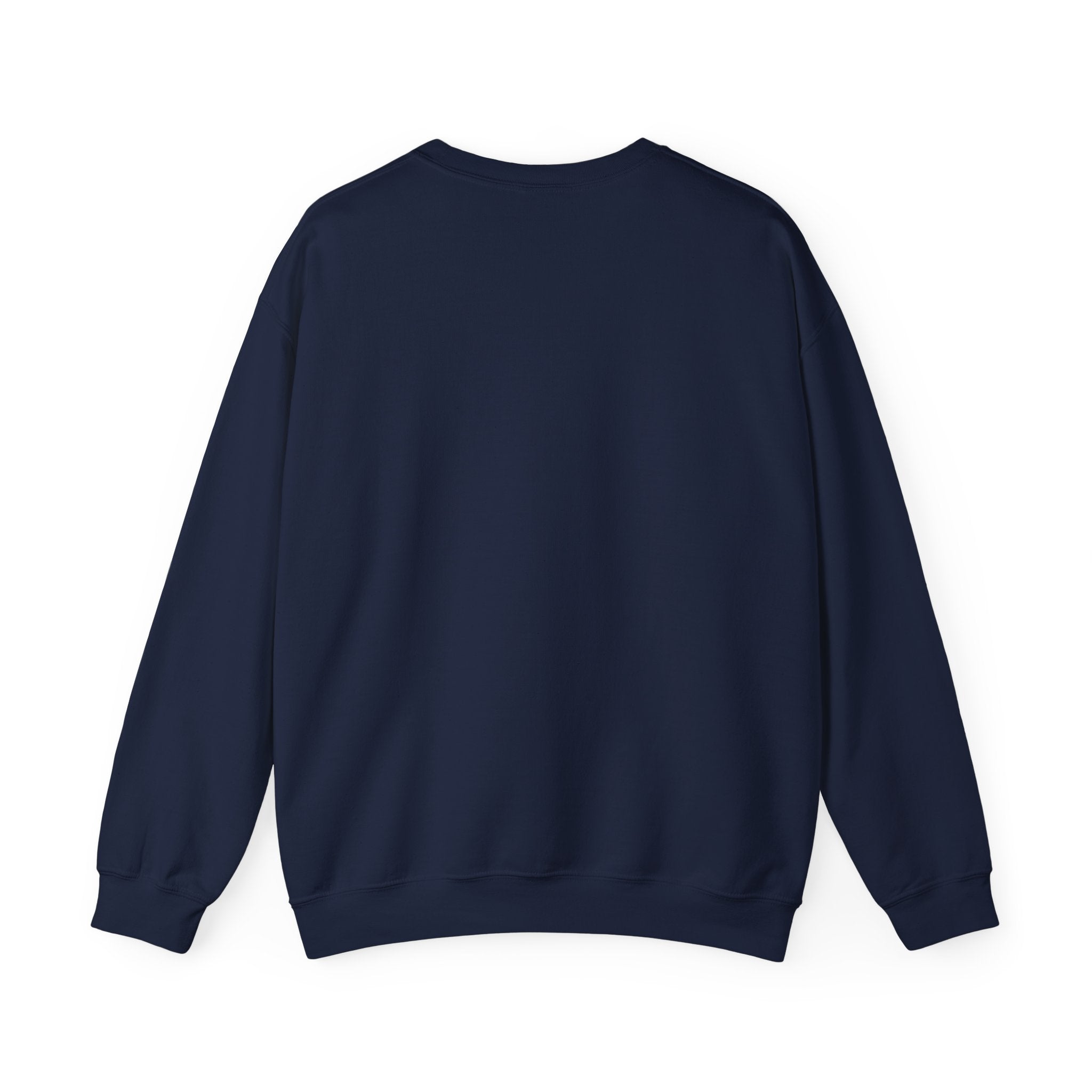 Crewneck Sweatshirt — “Fall in Love with the Journey of Becoming the Best Version of You” Floral Inspirational Pullover