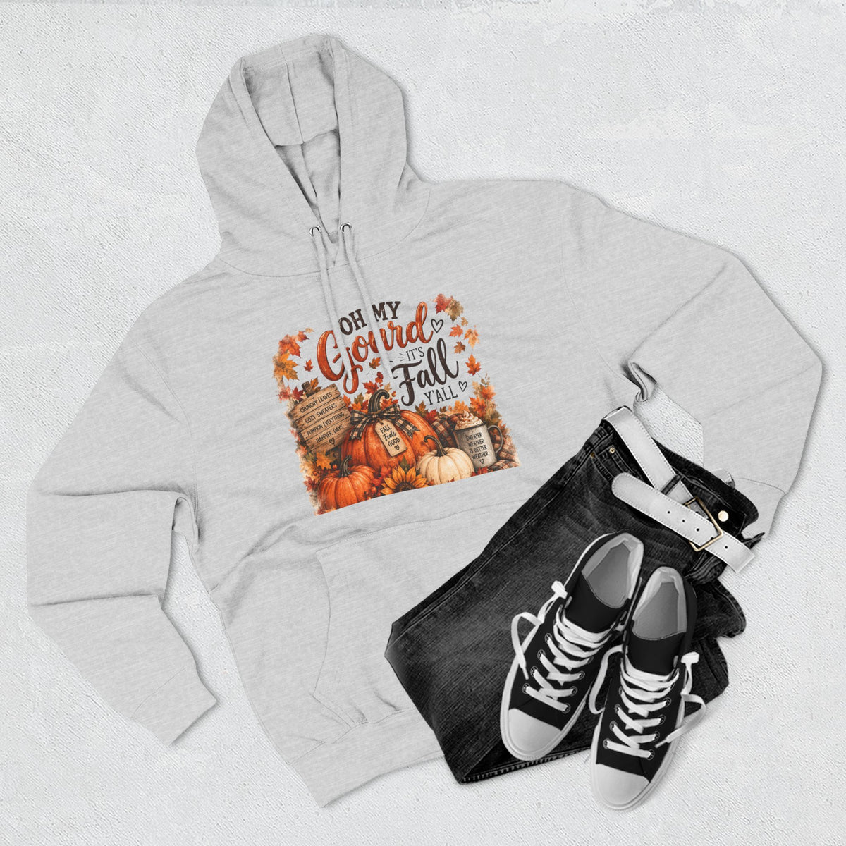 Oh My Gourd, It's Fall — Harvest Pumpkin Hoodie