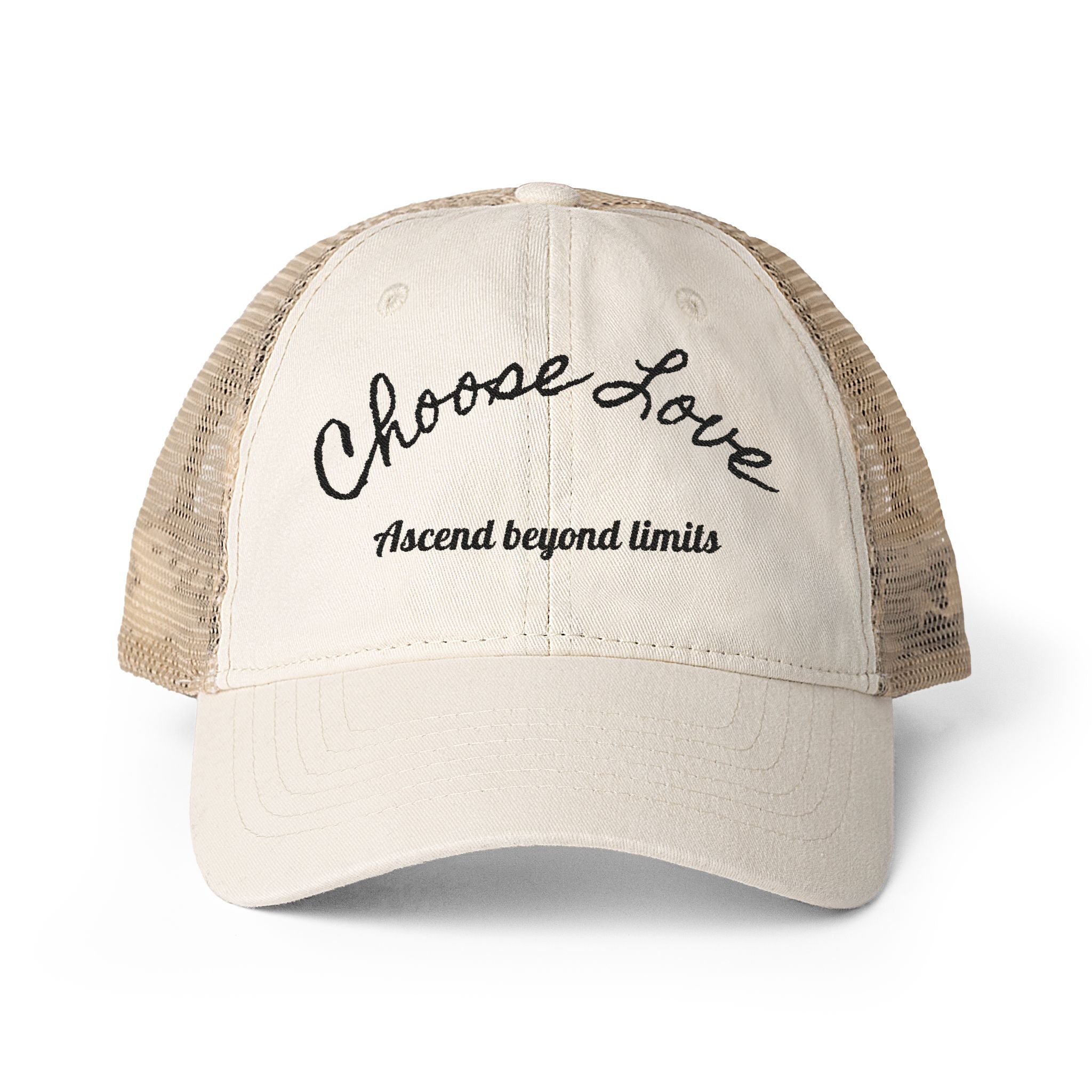 Women’s Choose love- mesh back cap
