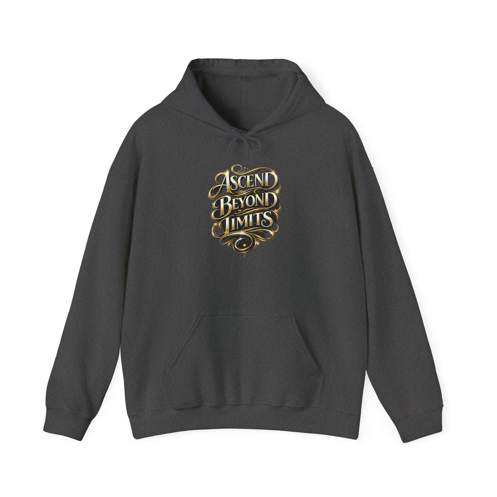 Ascend Beyond Limits Hoodie — “Average Is The Enemy” Inspirational Graphic Sweatshirt