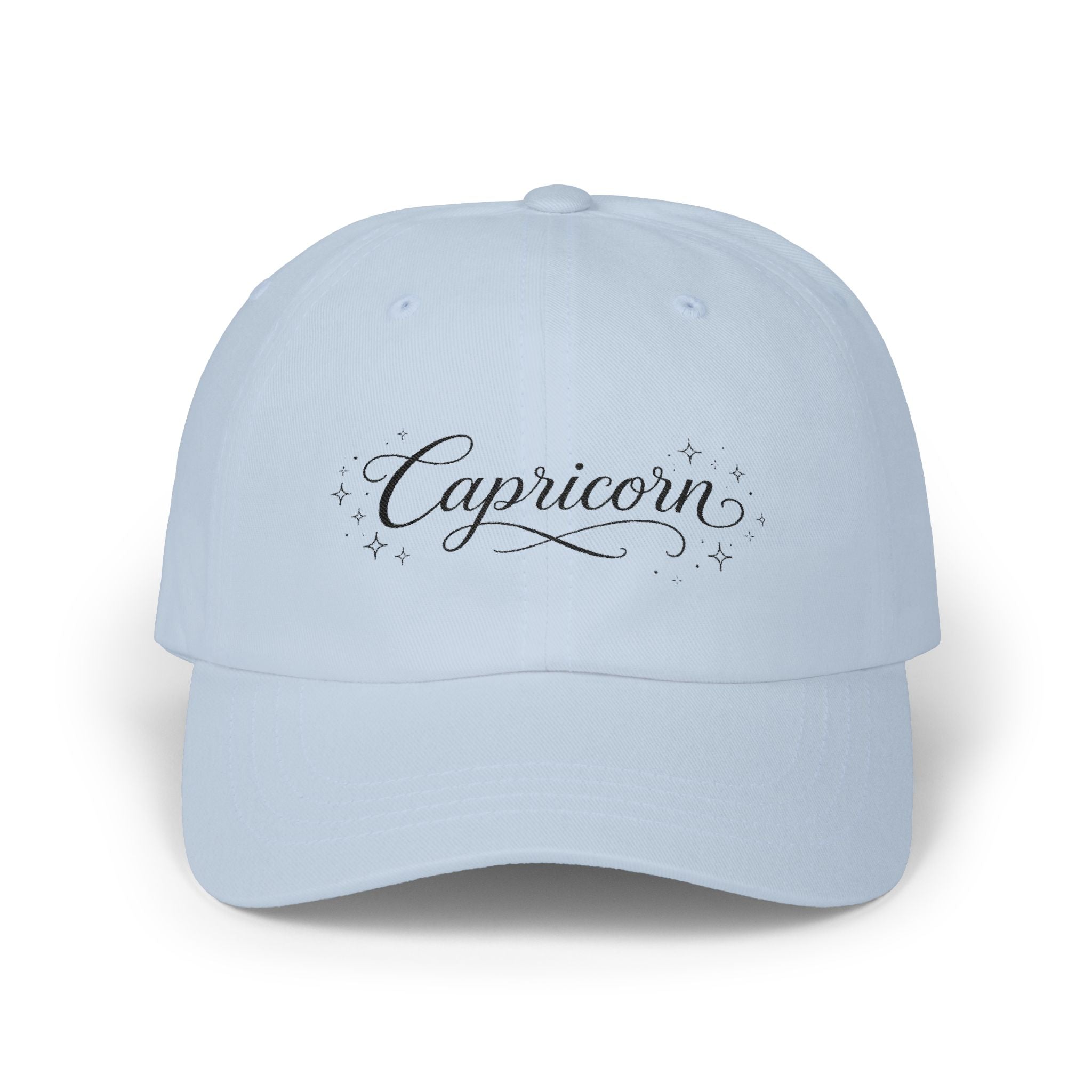 Capricorn Embroidered Dad Cap – Zodiac Astrology Hat