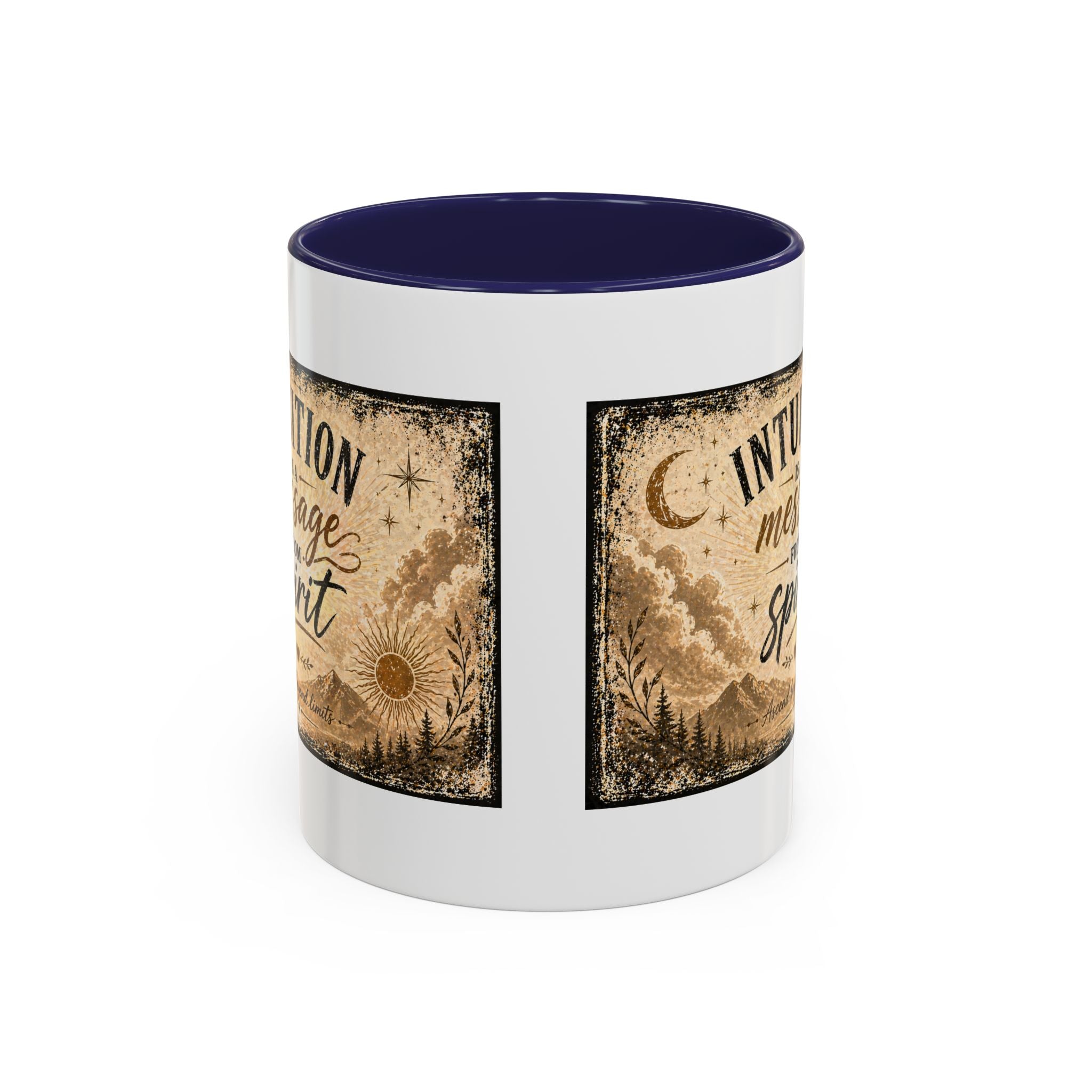 Intuition Is a Message from Spirit Ceramic Coffee Mug
