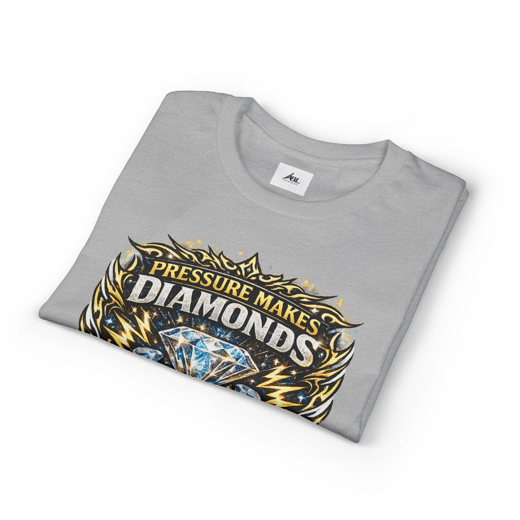 Pressure Makes Diamonds T-Shirt — Motivational Inspirational Graphic Tee