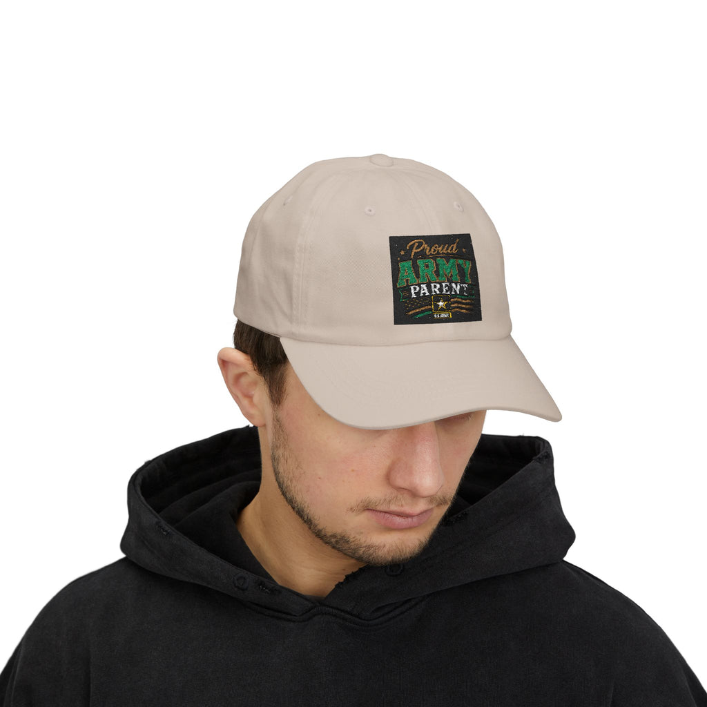Proud Army Parent Dad Cap — Classic Military Support Hat